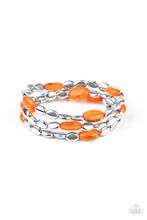 Load image into Gallery viewer, SORRY TO BURST YOUR BAUBLE Paparazzi Bracelet - ORANGE
