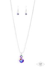 Load image into Gallery viewer, Top Dollar Diva Paparazzi Necklace - Multi - Life Of the Party Pink Diamond Encore
