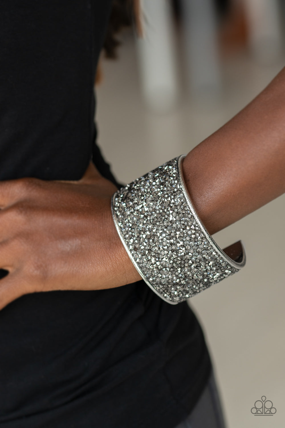 STELLAR RADIANCE Paparazzi Bracelet Cuff - SILVER