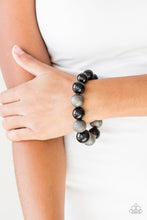 Load image into Gallery viewer, HUMBLE HUSTLE Paparazzi Bracelet - BLACK
