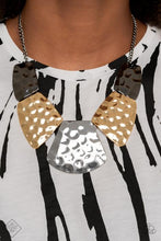 Load image into Gallery viewer, HAUTE Plates Paparazzi Necklace - Multi - Fashion Fix Exclusive
